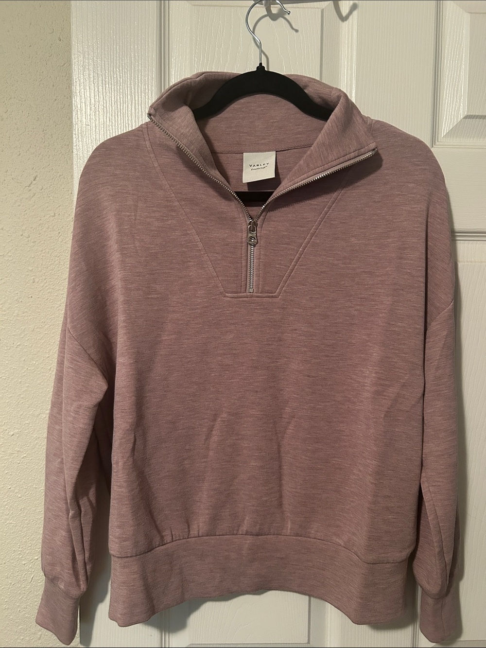Varley Mauve Half-Zip Pullover